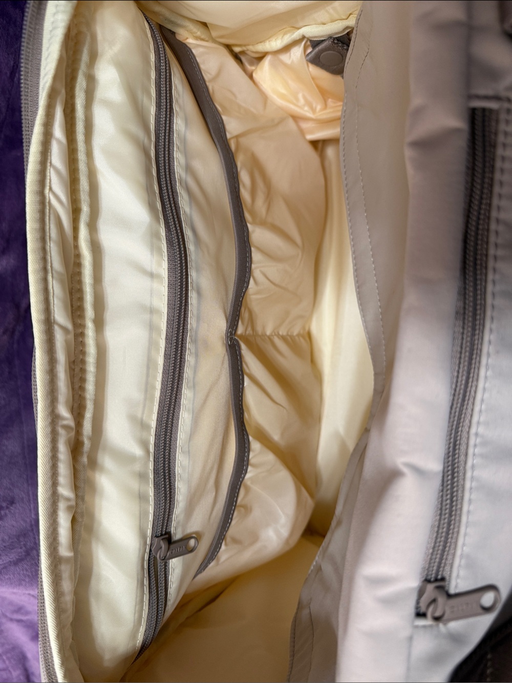 Calpak Connect Laptop Duffel - Light Gray BNWOT - Picture 9 of 10